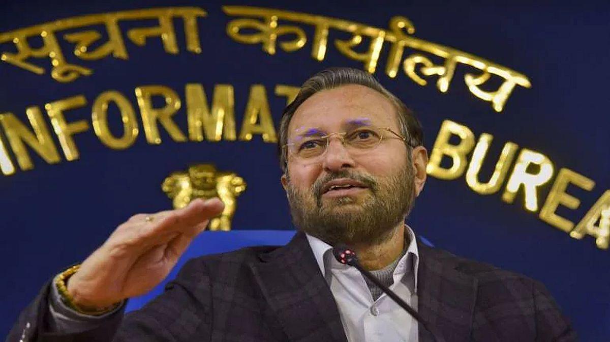 Union Information and Broadcasting Minister Prakash Javadekar