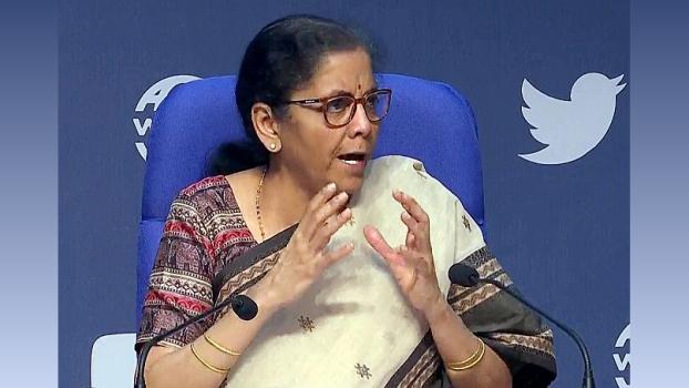 Finance Minister Nirmala Sitharaman