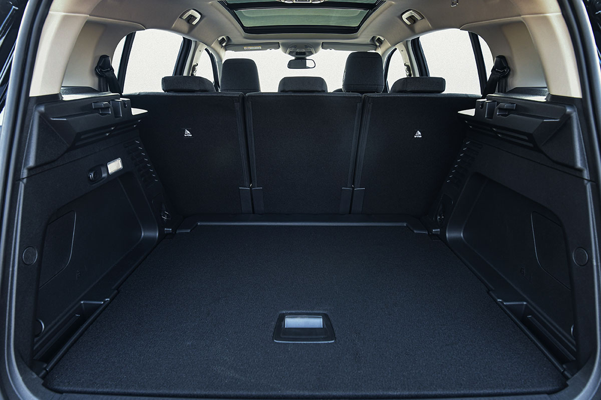 Boot space of the Citroën C5 Aircross