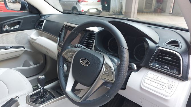 The Interiors of the XUV300 AMT
