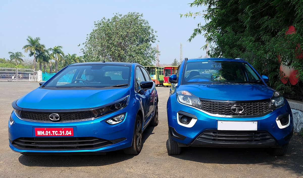 Tata Altroz iTurbo and The Tata Nexon