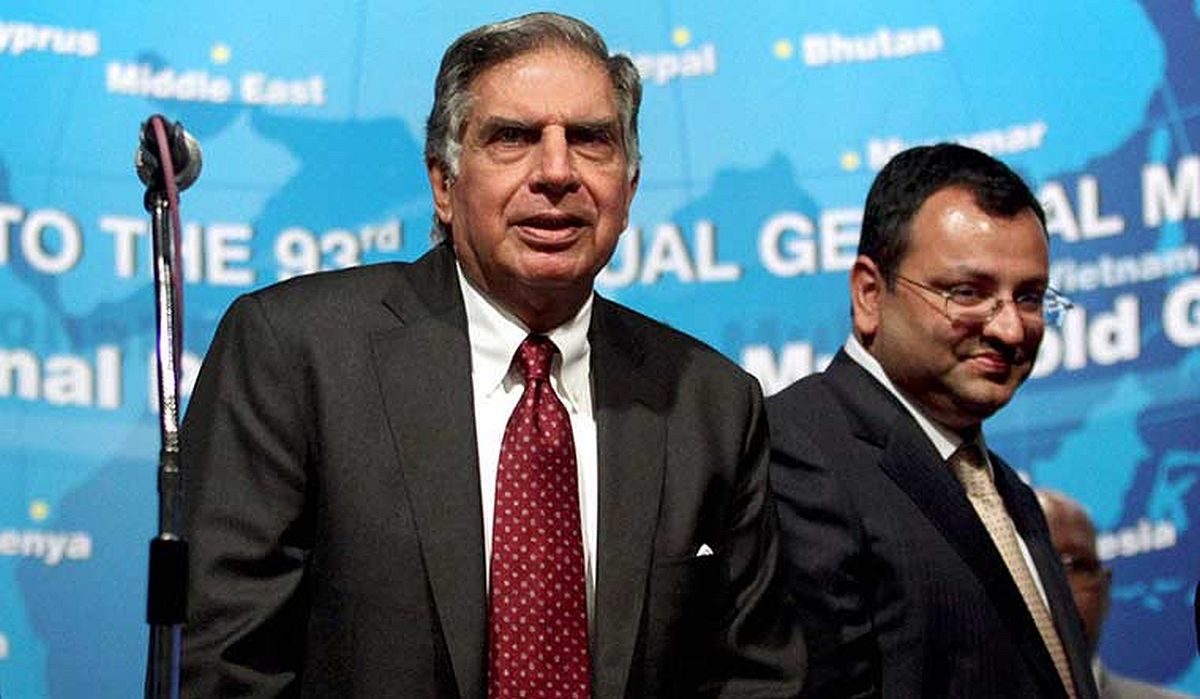 What is the cost of Mistry's exit from Tata Sons?