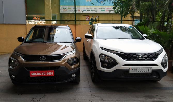 Tata Harrier and Tata Punch