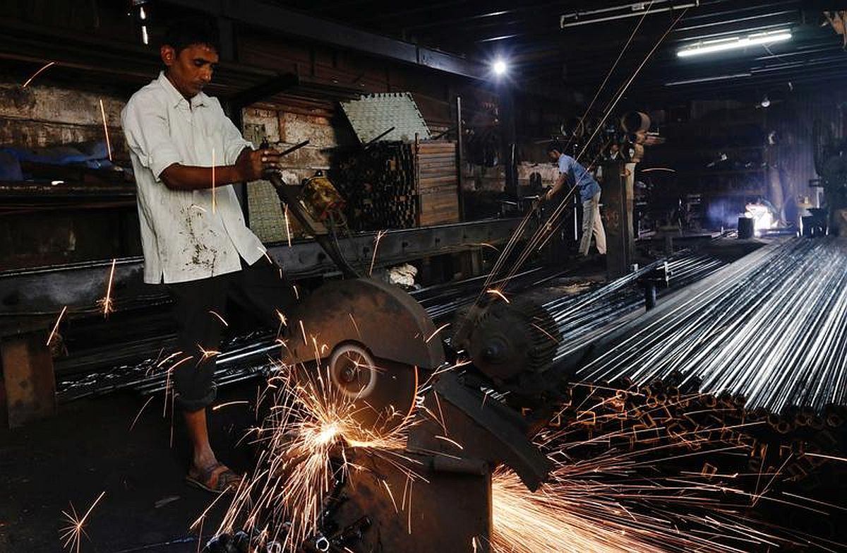 Manufacturing sector activity eases to 9-month low