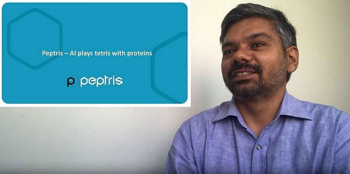 Narayanan Venkatasubramanian, chief executive officer and co-founder of Peptris