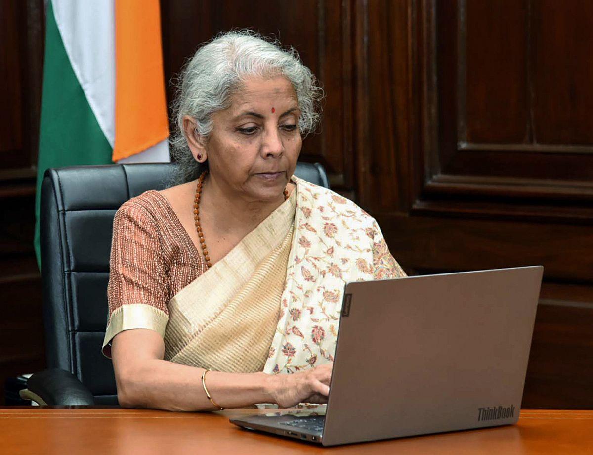 Nirmala Sitharaman giving final touches to Budget