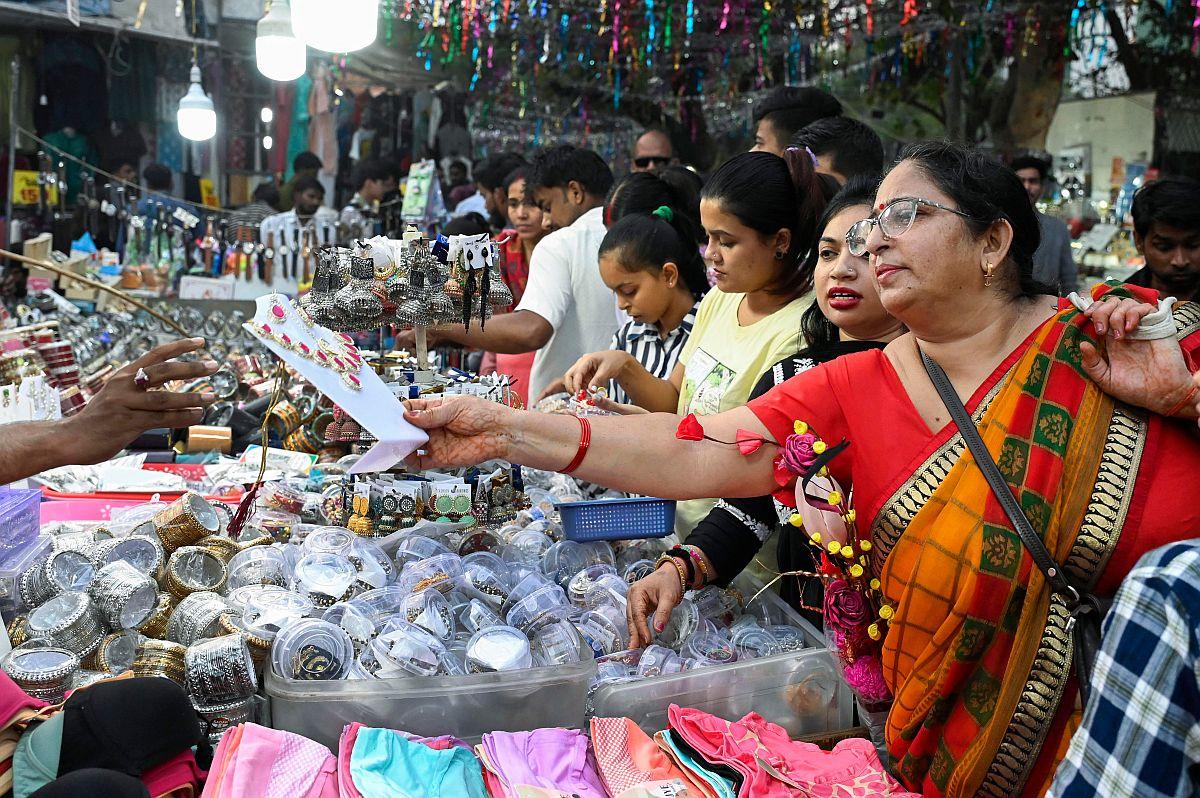 Diwali shopping