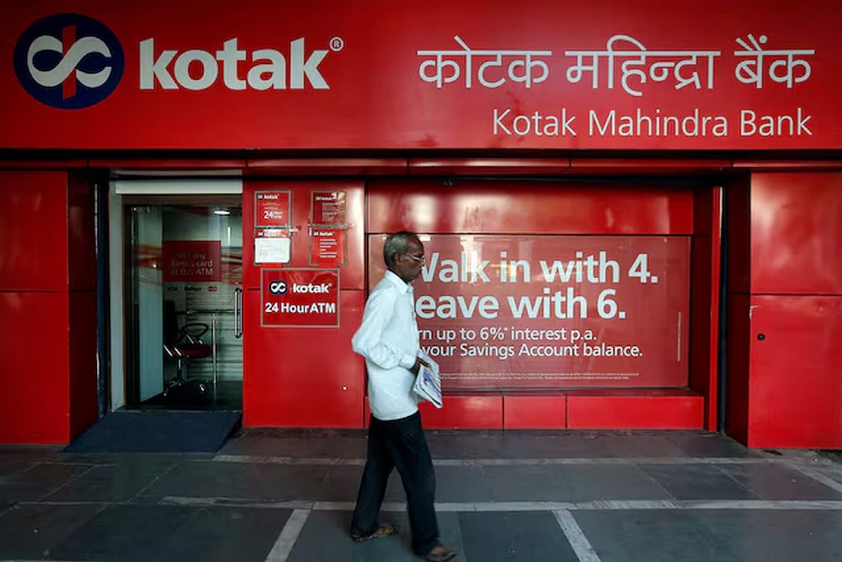 Kotak Mahindra Bank Shares Plunge 13% After RBI Action