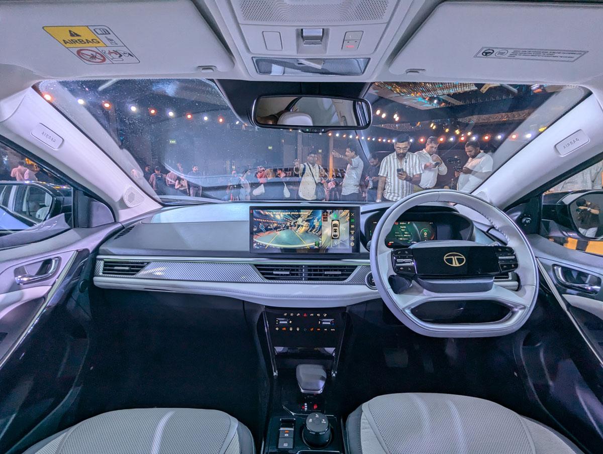 Tata Curvv Ev interiors