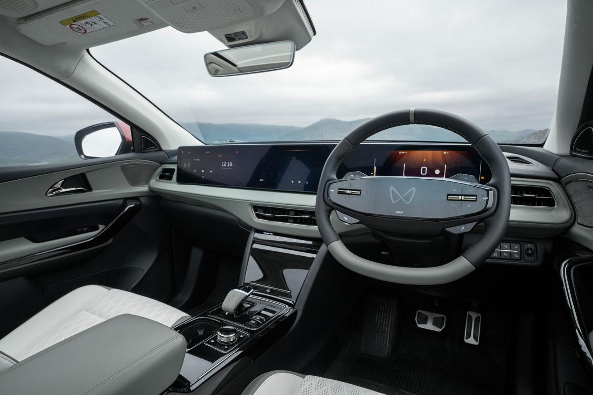 XEV 9e interior dash