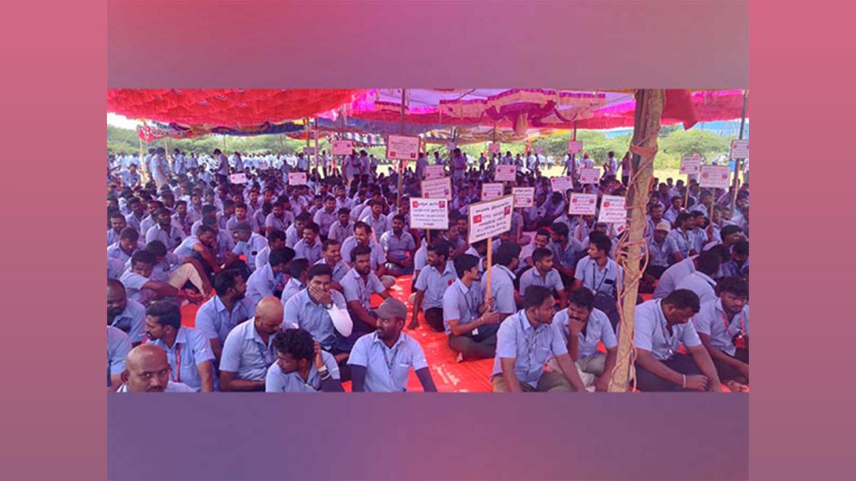 Samsung Strike in TN: Minister Says Govt Prioritizes Employee Welfare