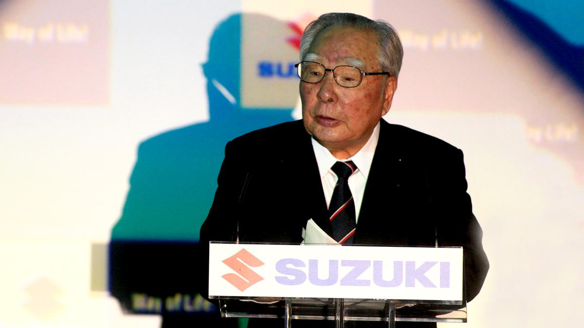 Suzuki Motor Corp Chairman and CEO Osamu Suzuki