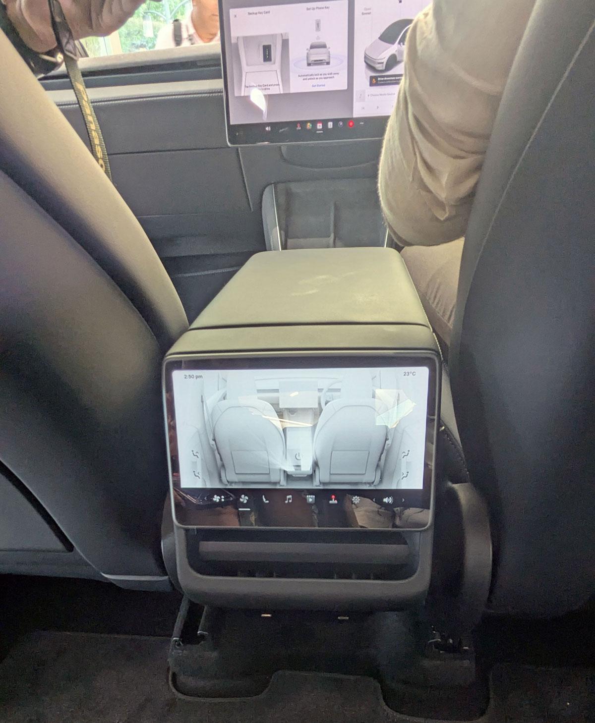 Rear Touch Screen