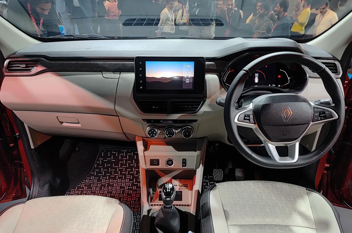 Renault Triber Dashboard