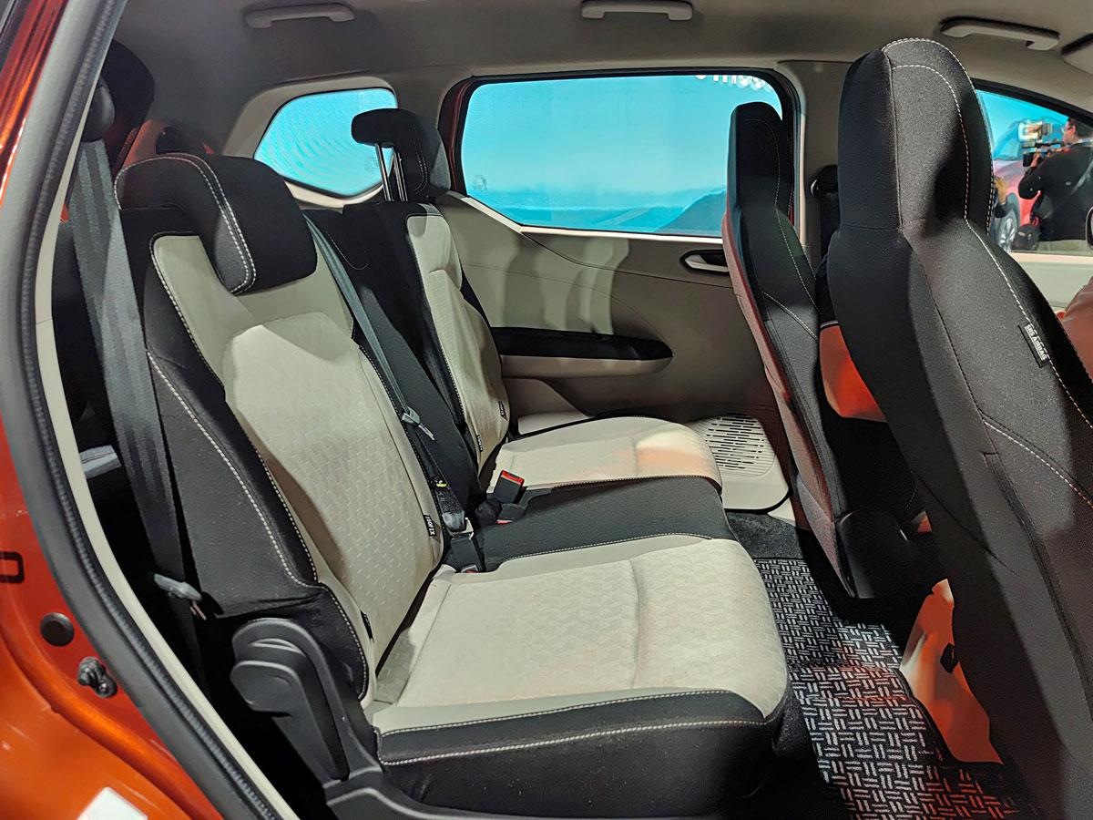 Renault Triber 2nd row