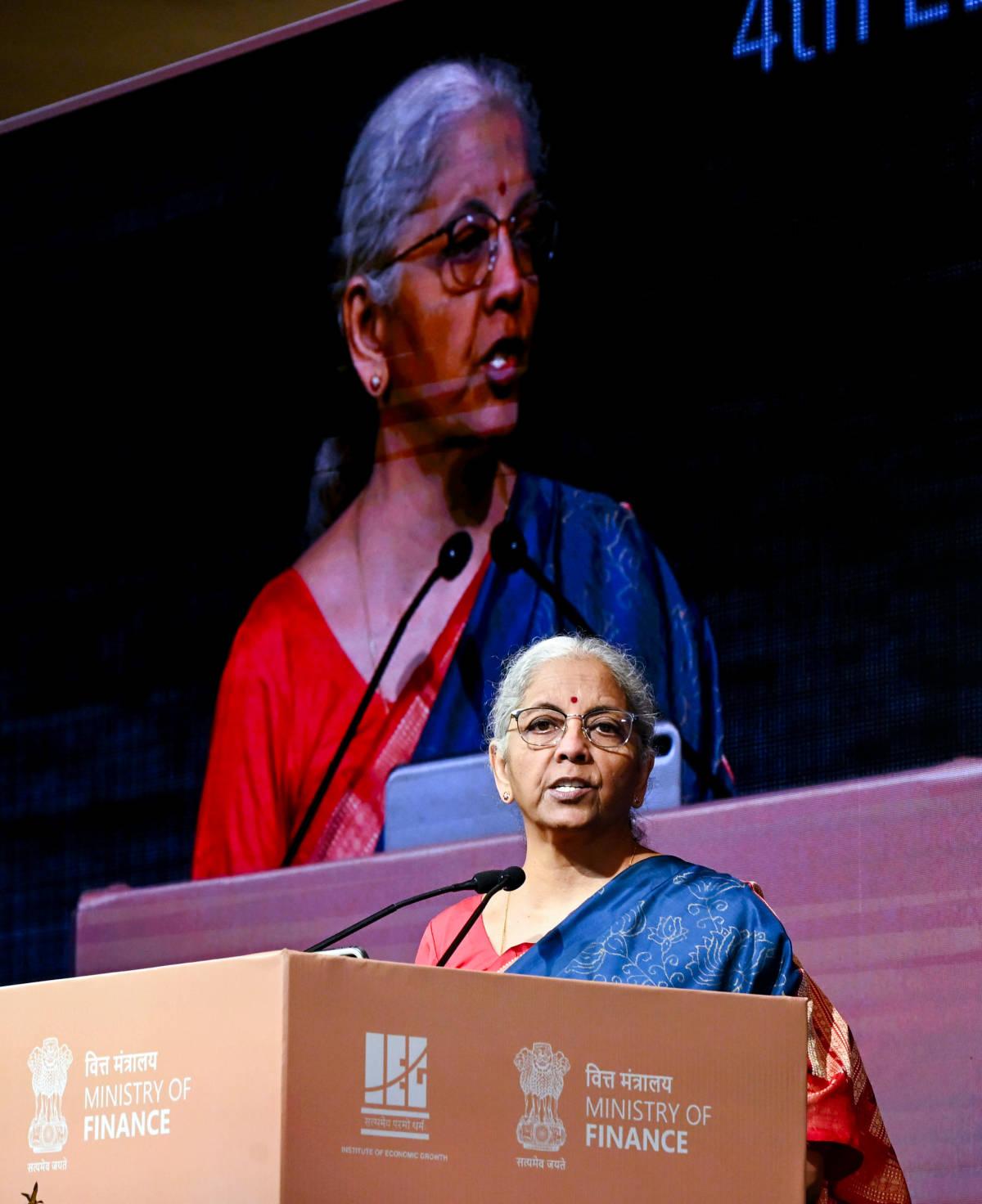 At fintech meet, Sitharaman flags weaponisation of tech