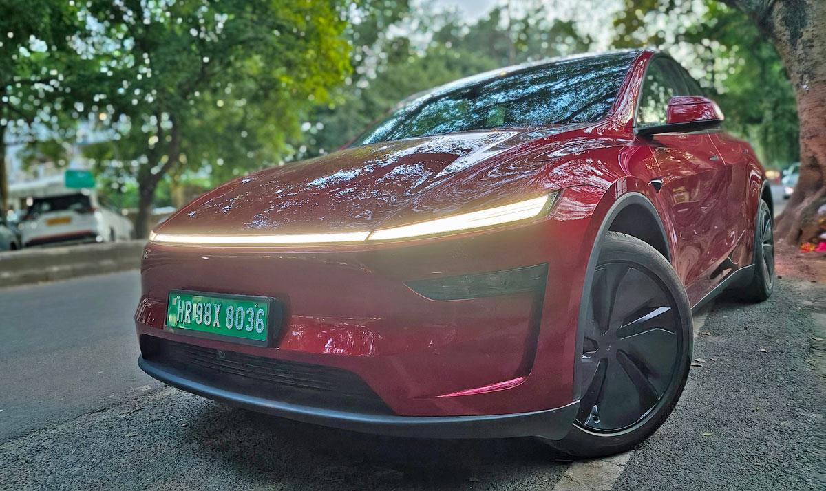 Auto: Can Tesla Y LR Model Cope With Indian Roads?