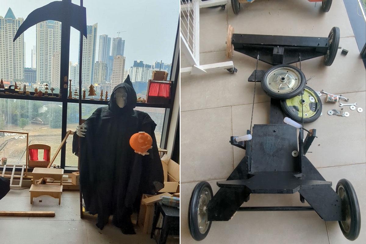 Children's creations for Halloween