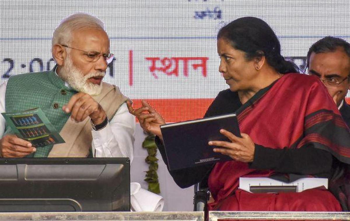 Modi and Sitharaman