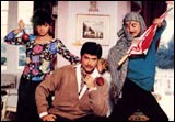 Sridevi, Anil Kapoor, Anupam Kher in Lamhe