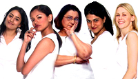 Sireesha Katragadda, Pooja Kumar, Bharati Achrekar, Rishma Malik and Jicky Schnee in Flavors