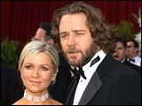 Danielle Spencer and Russell Crowe