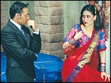 Rahul Bose and Kareena Kapoor in Chameli