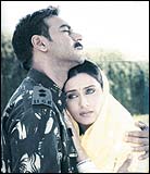 Ajay Devgan and Rani Mukerji in LoC