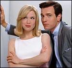 Renee Zellweger and Ewan McGregor in Down With Love