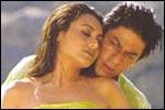 Rani Mukherji, Shah Rukh Khan in Chalte Chalte