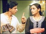 Shah Rukh Khan, Rani Mukherji in Chalte Chalte