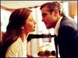 Catherine Zeta-Jones and George Clooney in Intolerable Cruelty