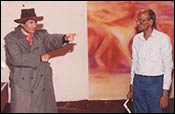 Dev Anand and GVR Naidu