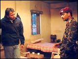 Rohit Shetty directs Ajay Devgan on the sets of Zameen