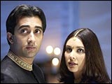 Rahul Khanna and Lisa Ray in Bollywood/Hollywood