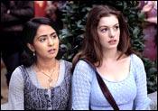 Parminder Nagra and Anne Hathaway in Ella Enchanted