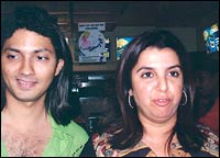 Shirish Kunder and Farha Khan