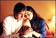 Amitabh Bachchan in a still from Dev
