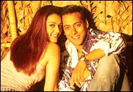 Preity Zinta, Salman Khan in Dil Ne Jise...