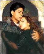 Shah Rukh, Preity in Veer-Zaara