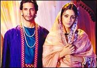 Milind Soman and Tabu in Bhaggmati