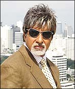 Amitabh Bachchan in Ek Ajnabee