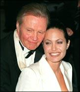 Jon Voight and Angelina Jolie