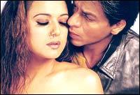 Preity Zinta-SRK in Veer-Zaara