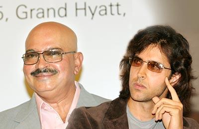 Rakesh and Hrithik Roshan