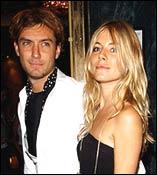 Jude Law and Sienna Miller