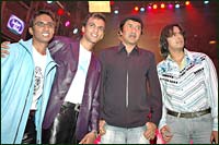 Amit Sana, Abhijeet Sawant, Anu Malik and Sonu Nigam