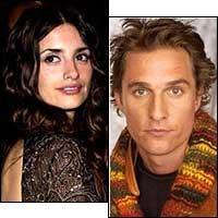 Penelope Cruz, Matthew McConnaughey