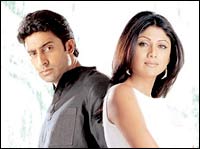 Abhishek Bachchan and Shilpa Shetty in Phir Milenge