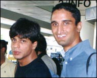 Arif Butt with SRK